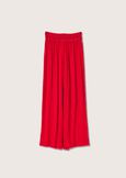 Pessy 100% rayon trousers ROSSO CARPETBLU ABISSO Woman image number 5