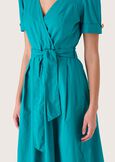 Abito Alba 100% cotone VERDE MENTA Donna immagine n. 2