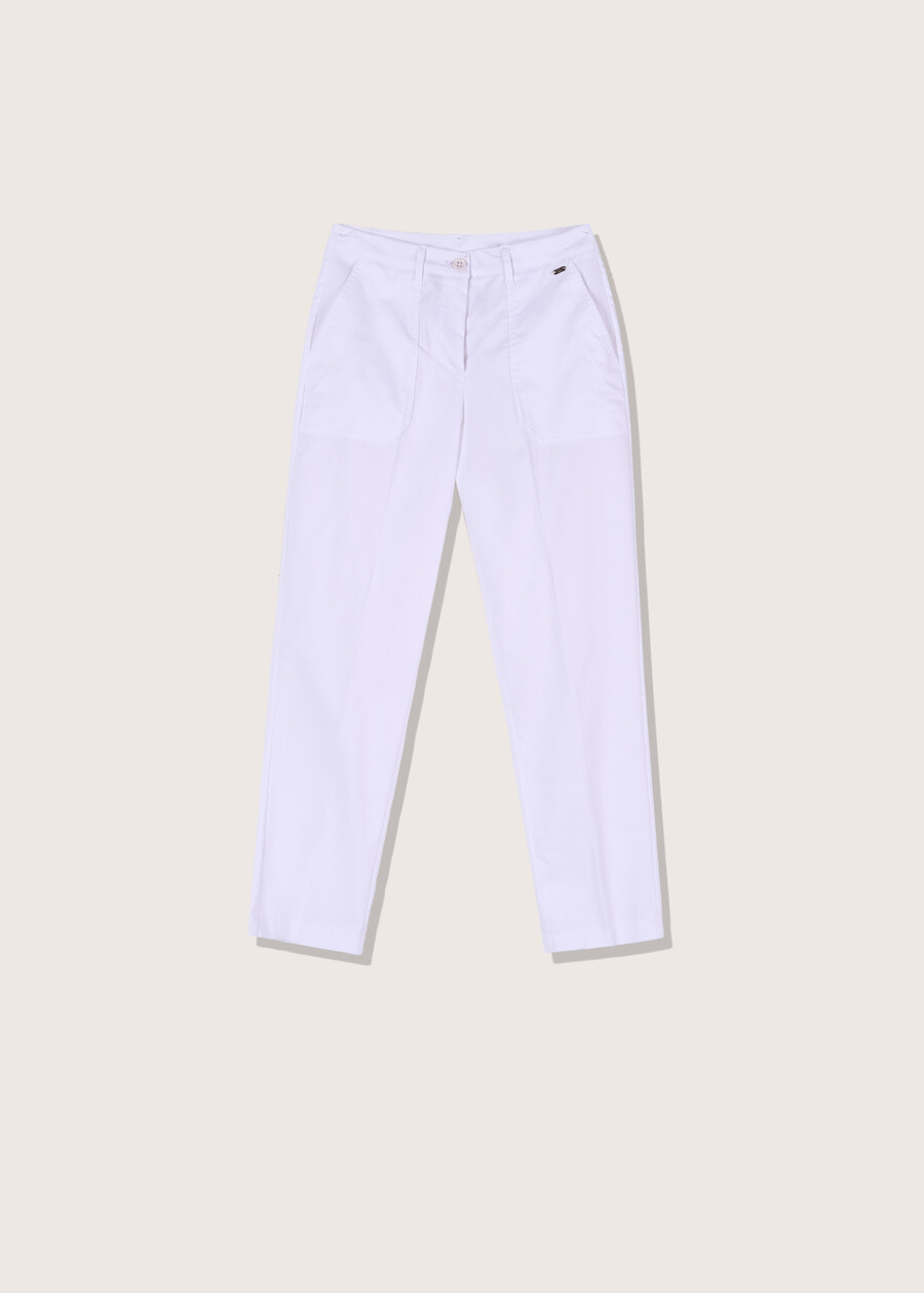 Pantalone Lara in cotone BIANCONERO Donna , immagine n. 5