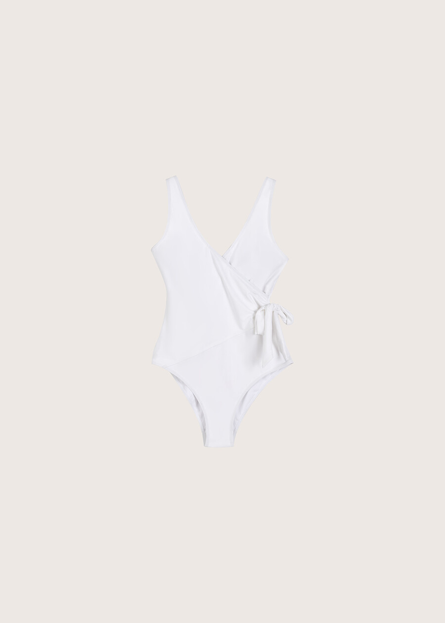 Clipsa one-piece swimsuit BIANCO WHITE Woman , image number 5