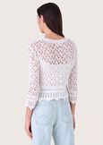 Coprispalle Claud 100% cotone BIANCO Donna immagine n. 3