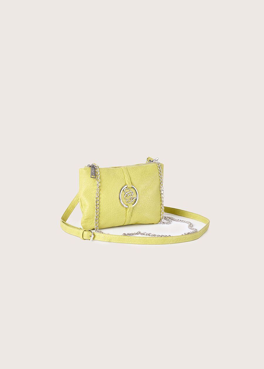 Pochette Tongaloce in ecopelle VERDE PERABIANCO WHITEFUXI GLOSS Donna , immagine n. 1