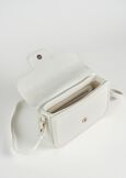 Tracolla Breona Big in ecopelle BIANCO WHITEBLUE OLTREMARE  Donna immagine n. 2
