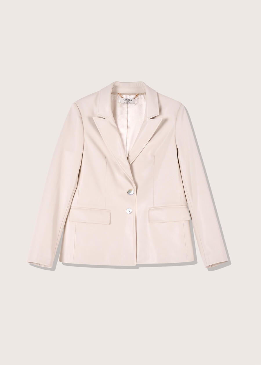 Giubbino Gyl in ecopelle BEIGE LATTE Donna , immagine n. 4