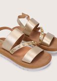 Steila sandal with strass GOLD Woman image number 2