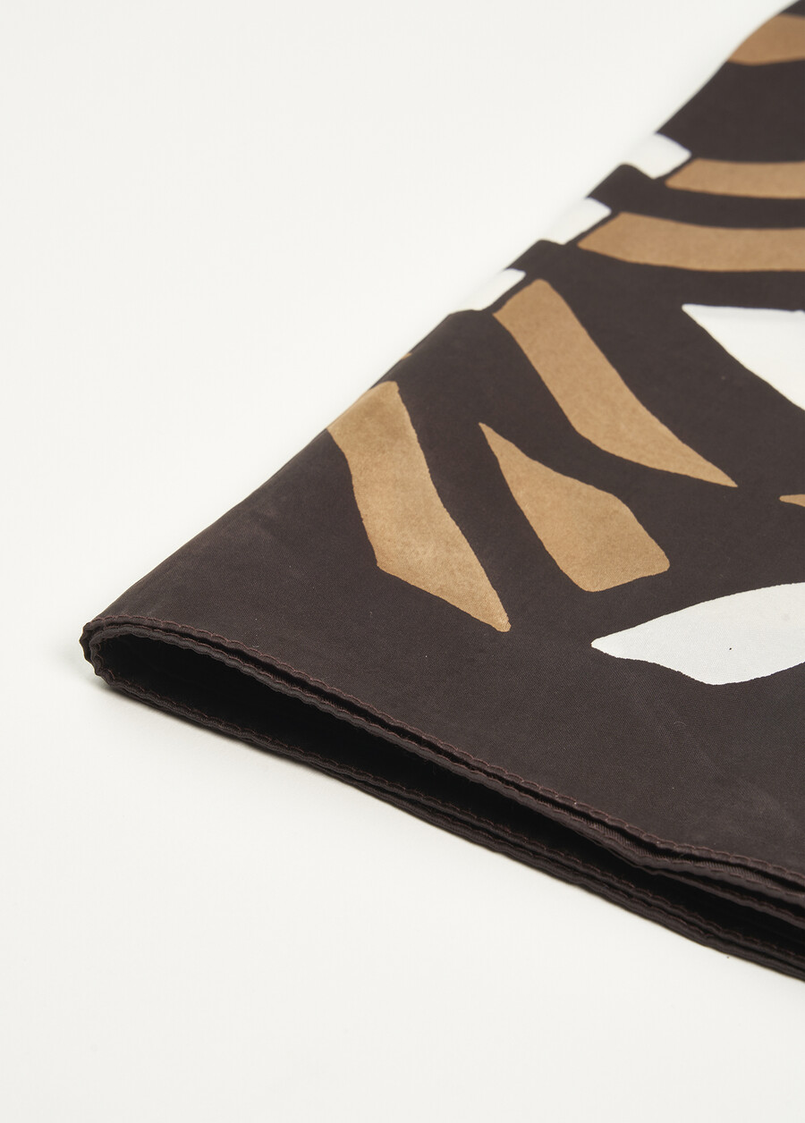 Senta 100% cutro foulard MARRONE Woman , image number 3