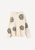 Maglia Marilyn con mini paillettes BEIGE LATTE Donna immagine n. 6