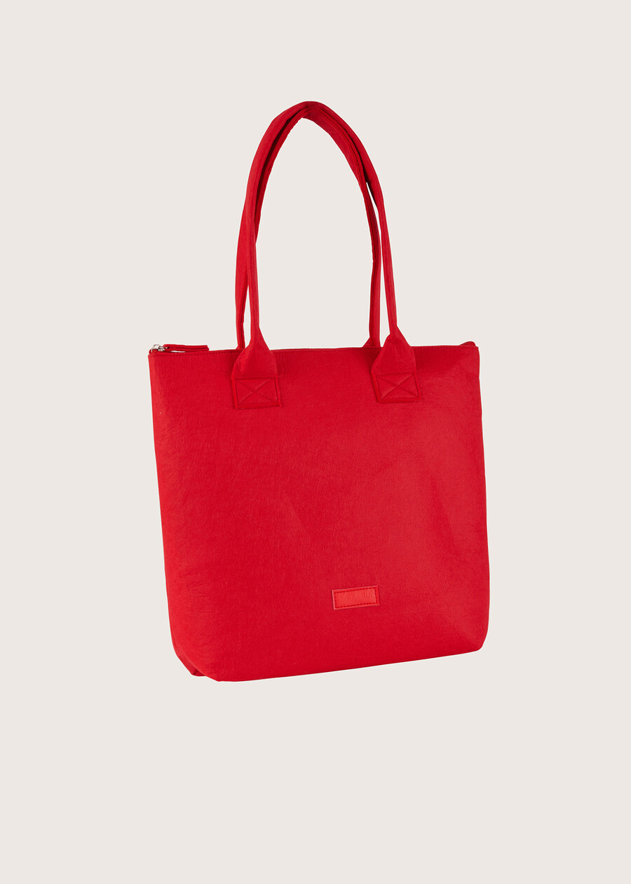 Bessy shopping bag ROSSO CARPETVERDE POKERGRIGIO CARBONEMARRONE CASTAGNAVIOLA BEGONIABLUE OLTREMARE  Woman , image number 1