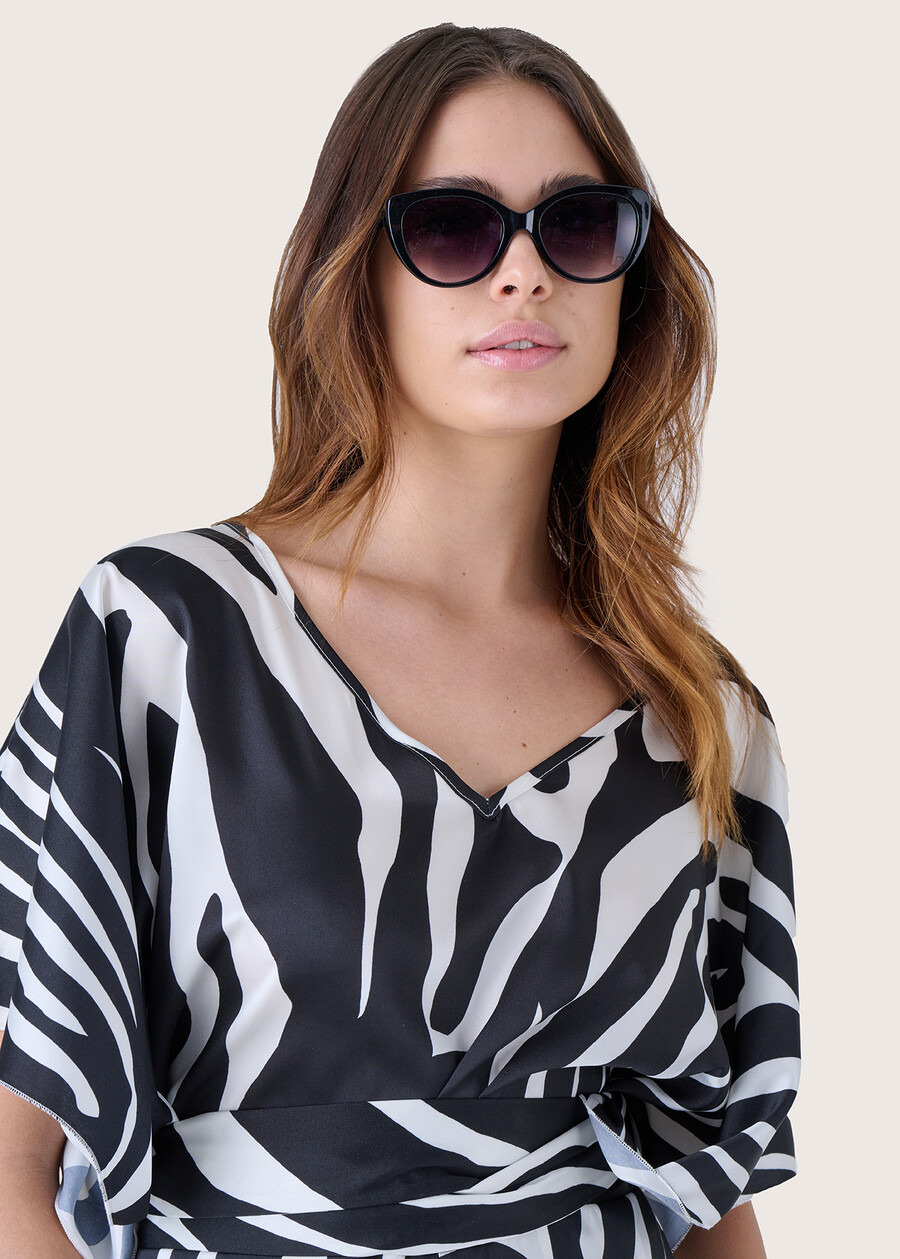 Sunglasses with gradient lenses ROSA LOTUSNERO BLACK Woman , image number 1
