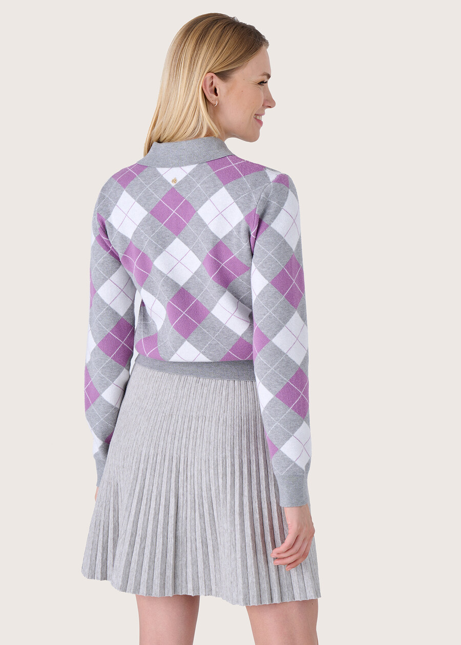 Maglia Magic modello polo GRIGIO LIGHT GREY Donna , immagine n. 3