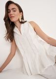 Top Tiziano Con Scollo Americano BIANCO WHITE Donna immagine n. 1