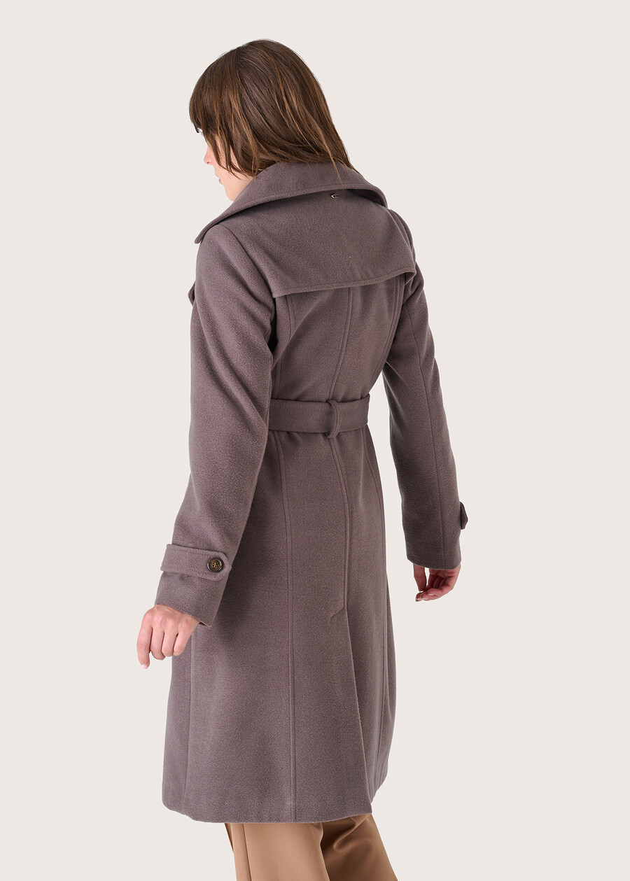 Cappotto Lara in panno BEIGE TAUPE Donna , immagine n. 3