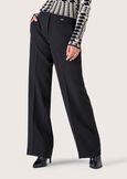 Giorgia palazzo trousers NERO BLACKMARRONE VISONE Woman image number 3