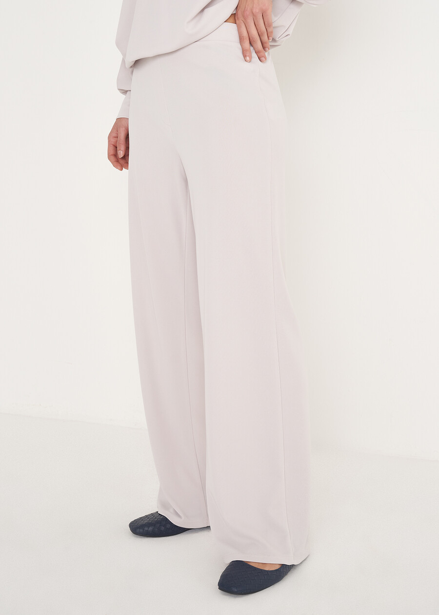 Pantalone Giorgia in jersey GRIGIO GREYBLUE OLTREMARE  Donna , immagine n. 2