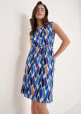 Alissya Printed Dress BLU Woman image number 2
