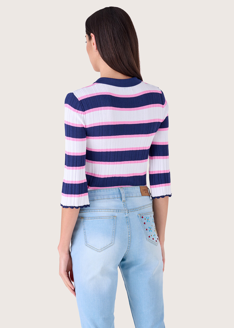 Mabel polo shirt BIANCO Woman , image number 3