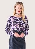 Candy crepe blouse VIOLA UVA Woman image number 1