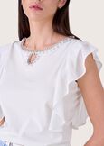 T-shirt Saddle in cotone BEIG SALINA Donna immagine n. 2