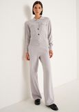 Cardigan Camilla con collo baby MARRONE CAFFEGRIGIO PERLA Donna immagine n. 4