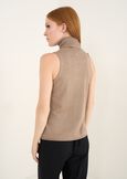 Top Tom sbracciato in maglia lurex NERO BLACKGOLD Donna immagine n. 3