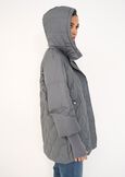 Piumino medio Pietro in piuma d'oca GRIGIO GREYBLU Donna immagine n. 4