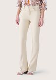 Condy flared trousers BEIGE NARCISOBLU MEDIUM BLUE Woman image number 2