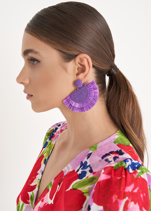 Gioia half-moon earrings VIOLA MULBERRY Woman null