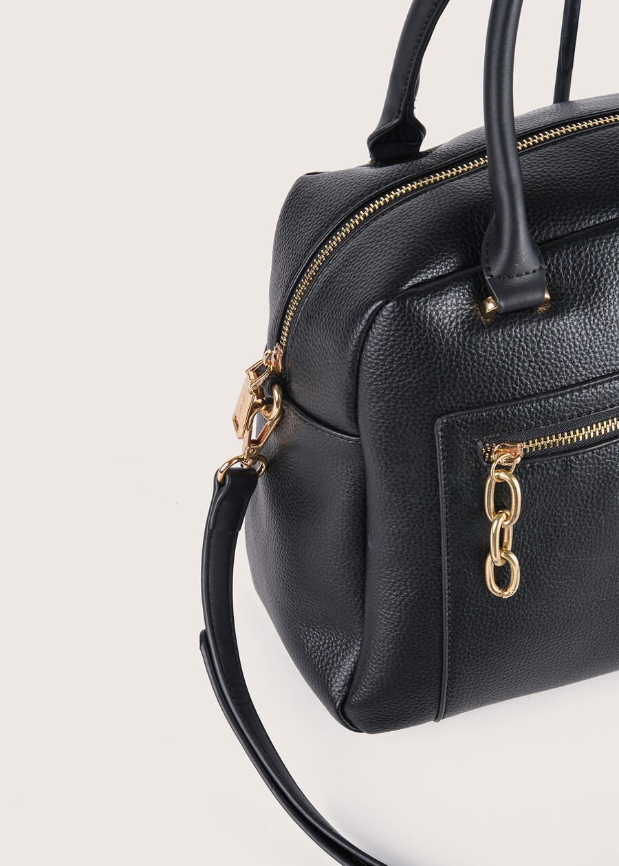 Bauletto Bahar in ecopelle NERO BLACKVIOLA MOSTO Donna , immagine n. 3