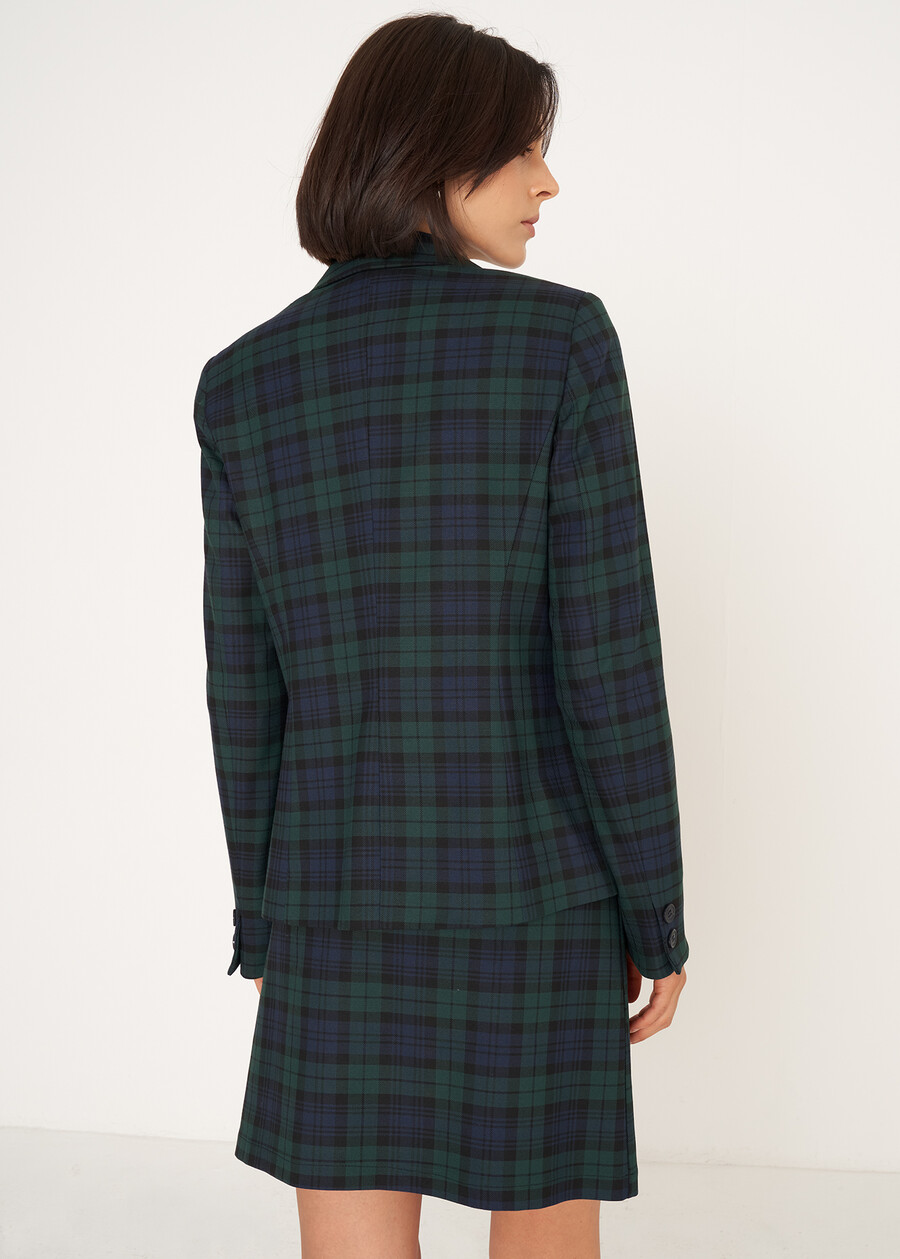 Giselle-P check jacket Archivio BLU Woman , image number 3