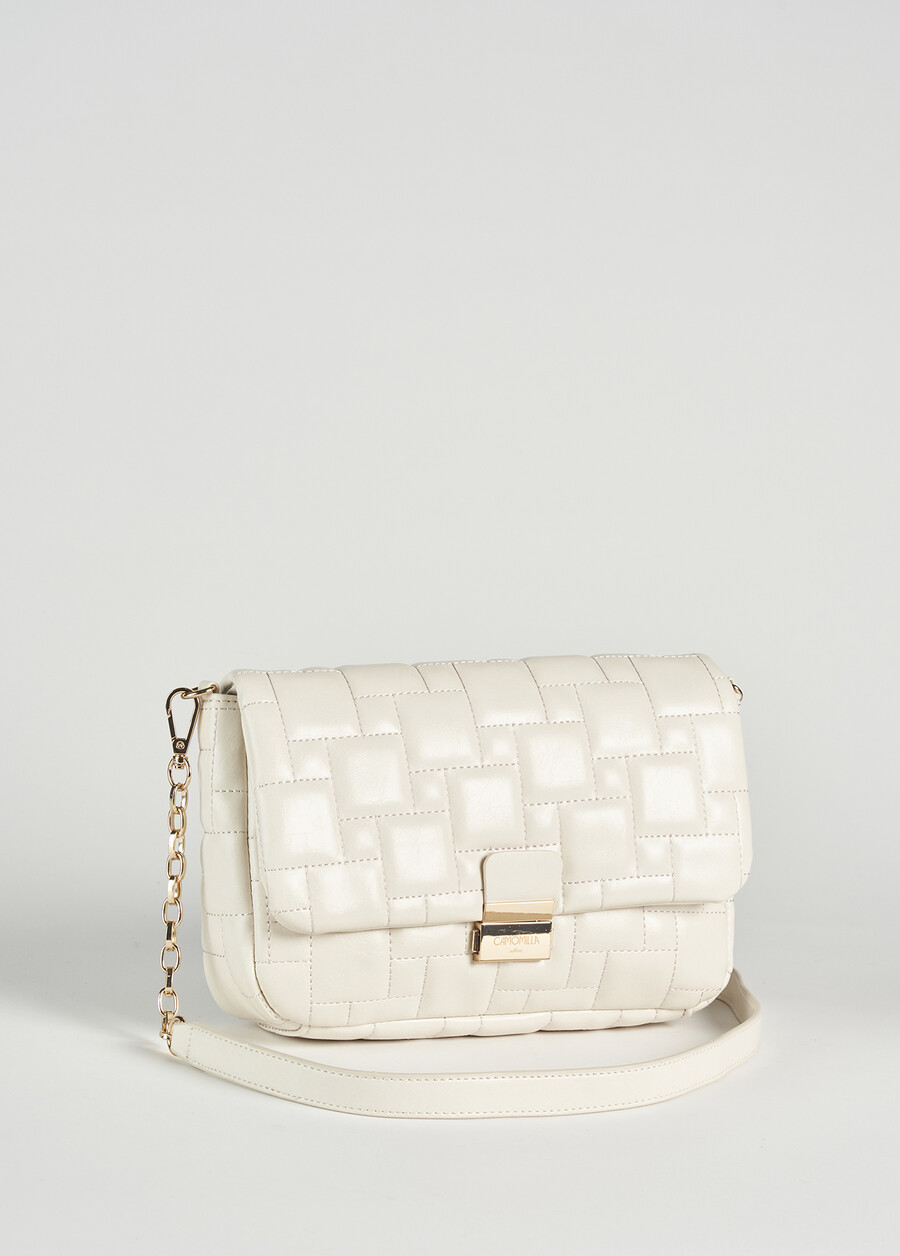 Briant eco-leather clutch bag BIANCO BURROARANCIO CAROTENEMARRONE TERRAROSSO Woman , image number 2