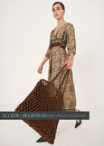 Shopping Barley in rete metallizzata NERO BLACKMARRONE BRONZE Donna immagine n. 1