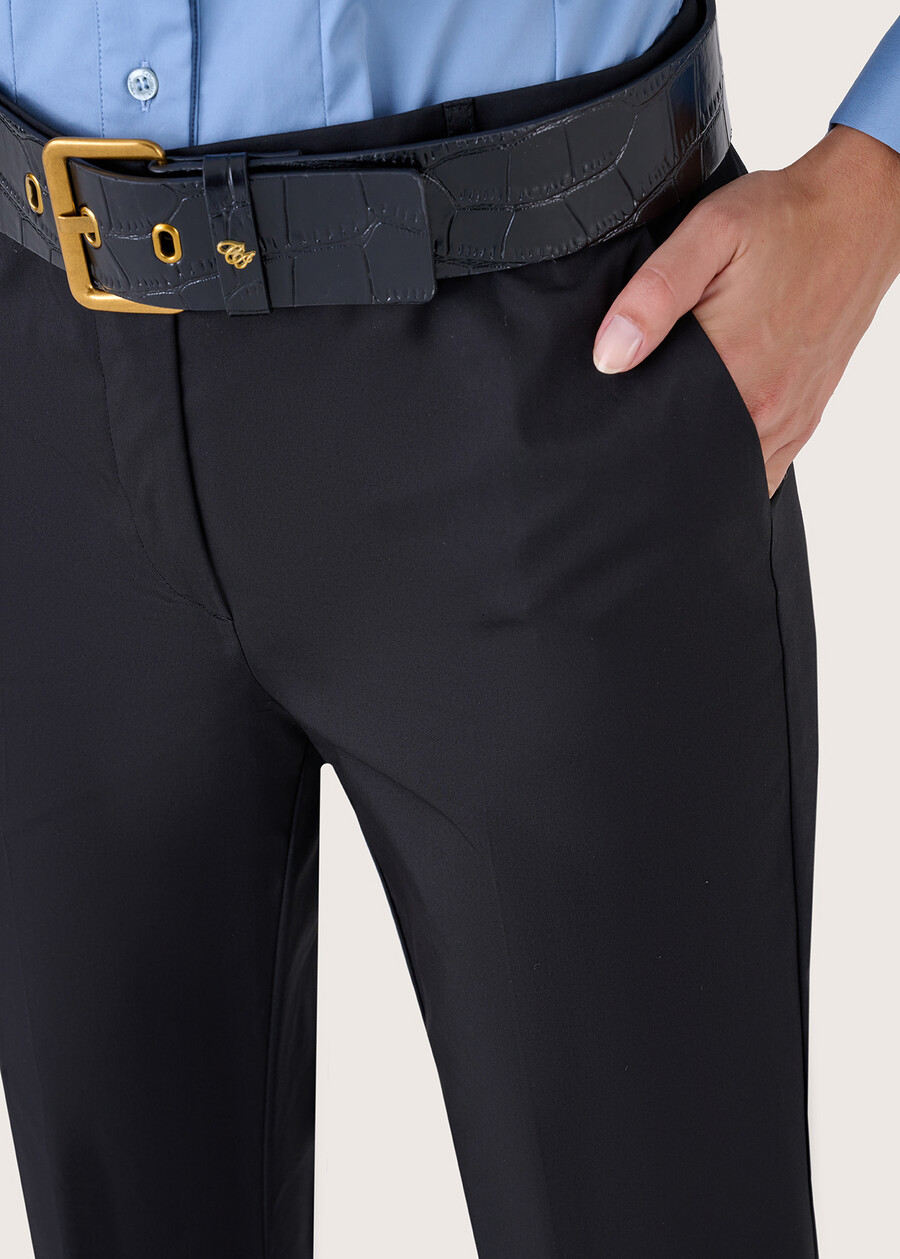 Pantalone Jacqueline in cotone VERDENERO BLACK Donna , immagine n. 3