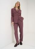 Pantaloni Alice a sigaretta ROSSO BORDEAUX Donna immagine n. 1