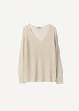 Maglia Mariel in lurex BEIGE LIGHT BEIGENERO BLACK Donna immagine n. 4