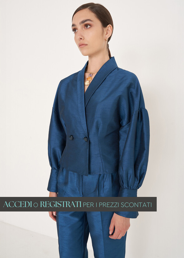 Camicia Cassandra elegante BLU LAGUNA Donna null