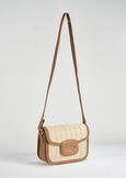 Breona straw and deer-print crossbody
 BEIGE AVENABEIGE Woman image number 2