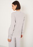 Mara ribbed sweater MARRONE CAFFEGRIGIO PERLA Woman image number 4