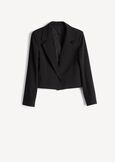 Giacca Cayl corta e finta camicia NERO Donna immagine n. 8