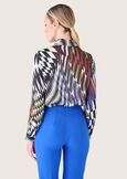 Camicia Alessia in satin BIANCO WHITE Donna immagine n. 3