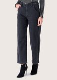 Pantalone Darla in denim di cotone GRIGIO DARKGREY Donna immagine n. 3