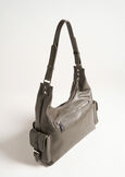 Bayan faux leather shoulder bag NERO BLACKGRIGIO CENERE Woman image number 2