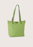 Badia canvas shopping bag VERDE TEA Woman image number 1