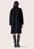 Corinne 100% woolen coat NERO BLACKBEIGE CAMMELLO Woman image number 5