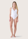 Clipsa one-piece swimsuit BIANCO WHITE Woman image number 1