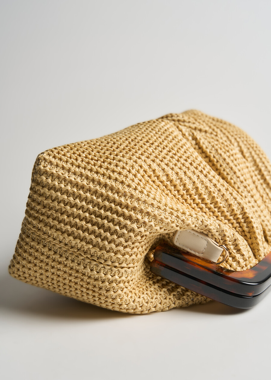 Baily raffia pochette BEIGE Woman , image number 3
