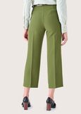 Sara technical fabric trousers VERDE AVOCADO Woman image number 5
