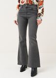 Pantalone denim Cindy modello flare GREY DENIM Donna immagine n. 2