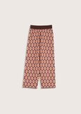 Pantalone da bimba Perrys in maglia MARRONE CASTAGNA Donna immagine n. 6