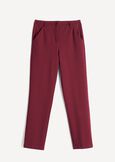 Pantalone Alice tessuto screppino ROSSO BORDEAUXVERDE GARDENMARRONE Donna immagine n. 6
