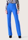 Vicrtoria technical fabric trousers BLU ELETTRICO Woman image number 2